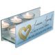 thumbnail image 3 of Portavelas de té Elanze Designs Someone Special, cristal azul, 3 of 4