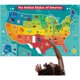 thumbnail image 1 of Chuckle Roar rompecabezas de piso de 50 piezas del mapa de Estados Unidos, 1 of 3