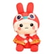 thumbnail image 4 of Bunny Juguetes De Peluche Con Temática De Animales Para El Año Nuevo Chino Navidad Capa Roja 30 Cm, 4 of 5