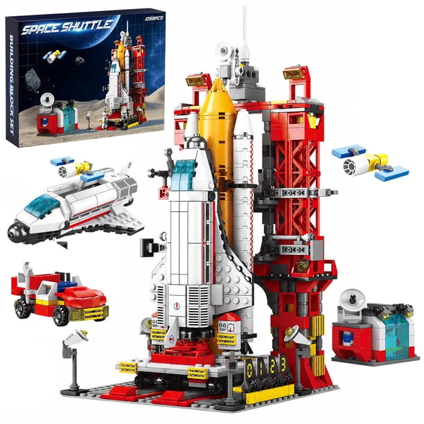 Bloques de Construcción APENGBAOL Plataforma de Lanzamiento del Transbordador Espacial 1059 Piezas