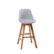 thumbnail image 1 of Taburetes O Pisos Terry Base Madera 70 Cm Gris, 1 of 3
