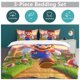 thumbnail image 5 of Super Mario 3-Piece Comforter Set for Bedroom Super Mario Bedding Set for Kids Adults Soft Microfiber Duvet Cover Set with Zipper Closure, 5 of 5