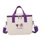 thumbnail image 5 of Bolsa De Almacenamiento De Almuerzo Portátil Lonchera Aislada Mantener Caliente Para Acampar Ni?os Adultos Violeta, 5 of 5