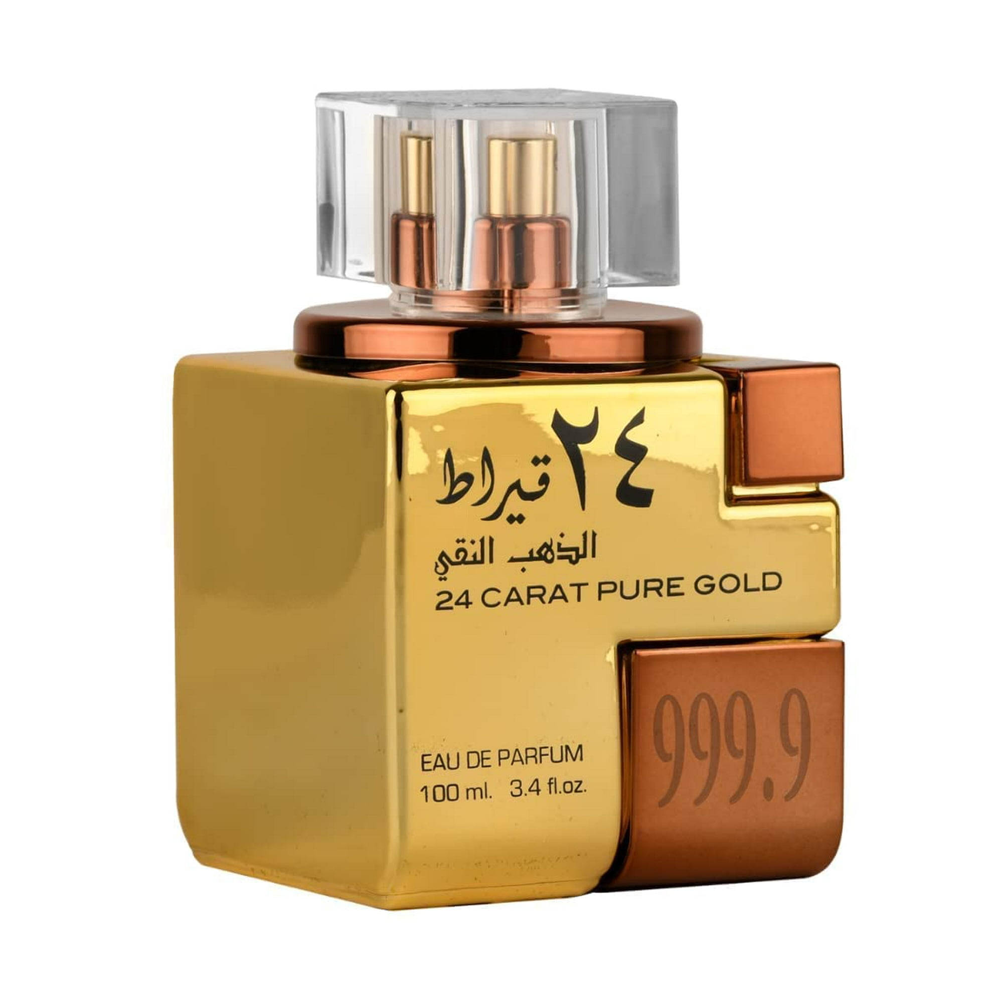 Perfume Lattafa De Oro Puro De 24 Quilates, 100 Ml, Unisex