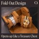 thumbnail image 4 of Estuche para reloj WATCHBANDS de piel hexagonal, rollo simple y doble, 4 of 5