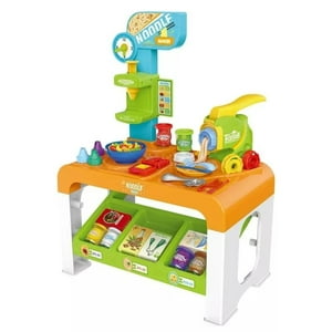Total E-Commerce - Juguete Mesa Maquina De Fideos Con Plasticina Magica 37 Piezas