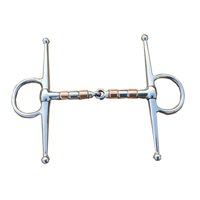Magideal - Broca De Caballo, Broca De Filete Para Montar A Caballo, Anillos Sueltos, Arnés Articulado Occidental Ecuestre, Broca De Boca En Forma De H, Broca De