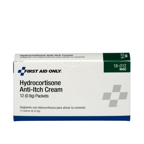 Sobres de crema de hidrocortisona Pac-Kit, 12 unidades