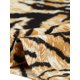 thumbnail image 5 of INSPIRE CHIC Camiseta Básica de Mujer con Mangas al Codo Cuello Redondo Ajustada Regreso a Clases Estampada Casual Apricot-Tiger L, 5 of 6