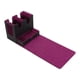 thumbnail image 3 of Caja Para Baraja De Cartas Coleccionables Con Ventana Transparente, Con Funda Para Más De 260 Cartas, Color Negro Y Morado, 3 of 3