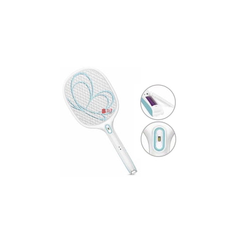 Puntostore - Mata Mosca Y Mosquitos Raqueta Recargable - Ps