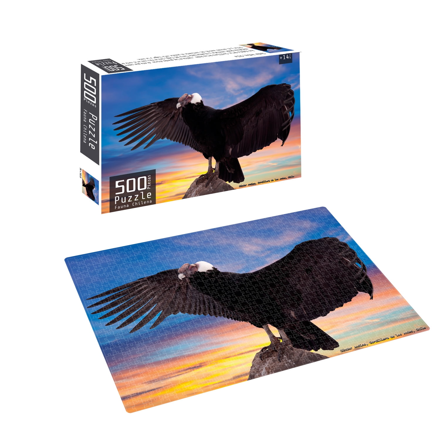 Nobel Gift - Puzzle 500 Piezas Fauna Chilena Condor