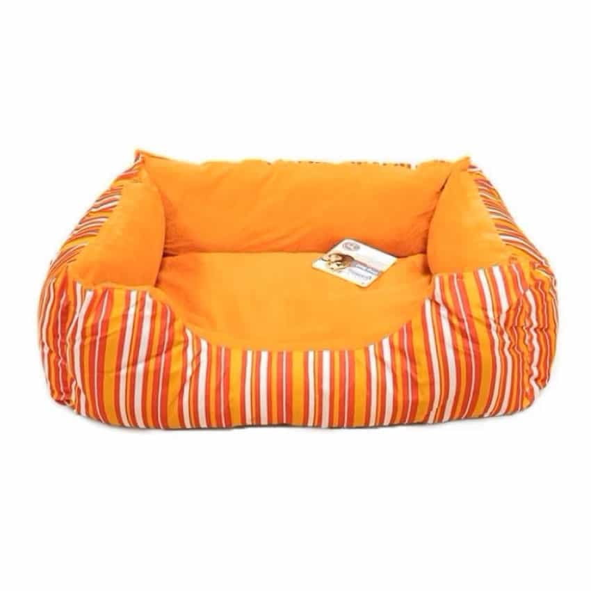 Cama Para Perros Raza Pequeña/mediana Color Naranjo 1 Un Pawise