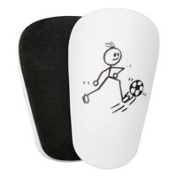 Ioensy - 2X Mini Espinilleras De Fútbol Cómoda Protección Para Las Piernas Para Niños Niños S