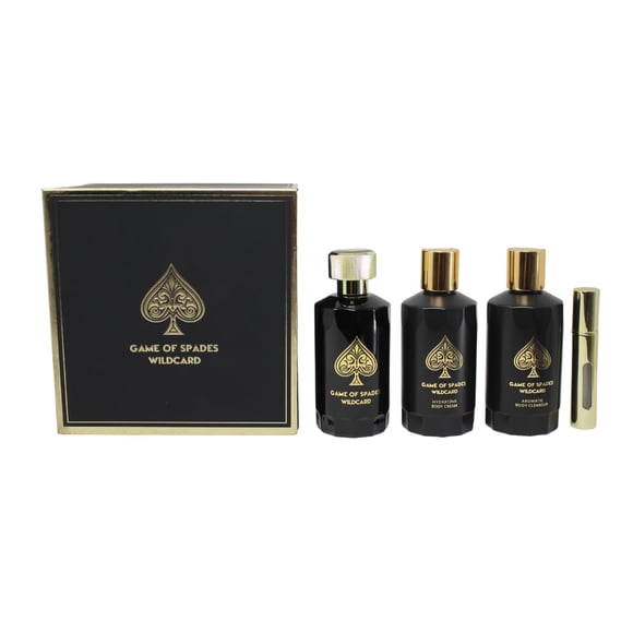 Set de regalo Jo Milano Game of Spades Wildcard de 4 piezas unisex