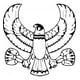 thumbnail image 1 of Decomural Egyptian Horus Ancient Egypt WS-32807, 1 of 2
