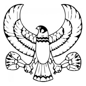Rienda Libre Graphics - Decomural Egyptian Horus Ancient Egypt Ws-32807