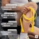 thumbnail image 2 of Cuerda para saltar Honor Athletics Speed de PVC ajustable de 3 m, 2 of 6