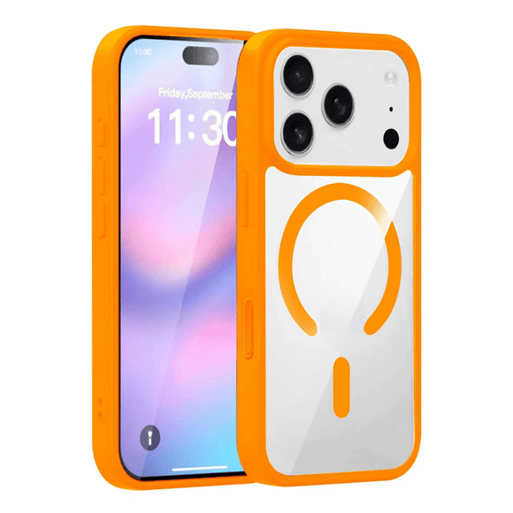 Carcasa Transparente Magsafe Para iPhone 17 Pro Max