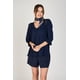 thumbnail image 1 of Blusa Claudia Woman by Eclipse azul marino M, 1 of 4