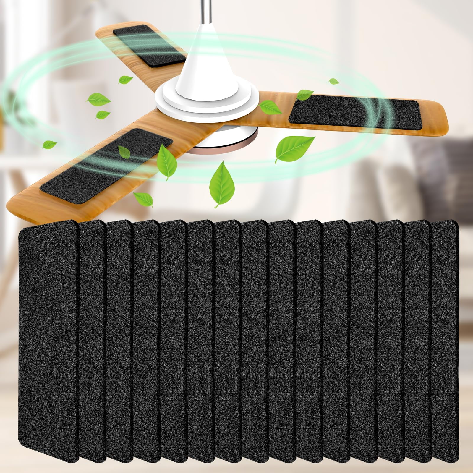Filtros Para Ventilador De Techo Demiwise, 15 Piezas, Almohadillas De Carbón Activado