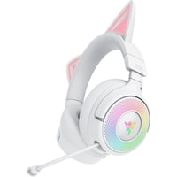 Auriculares Para Juegos Razer Kraken Kitty V3 Pro Inalámbricos Rgb Blancos
