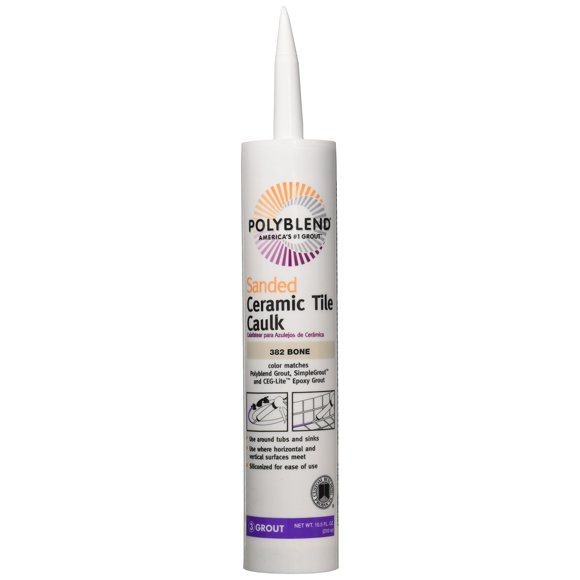 Caulk Custom Building Products Polyblend Bone 310 ml