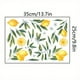 thumbnail image 3 of 2pcs/4pcs Fresh Fruit Wallpapers, For Living Room Bedroom Children's Room Background Wall Decoration Wall Sticker, 3 of 3