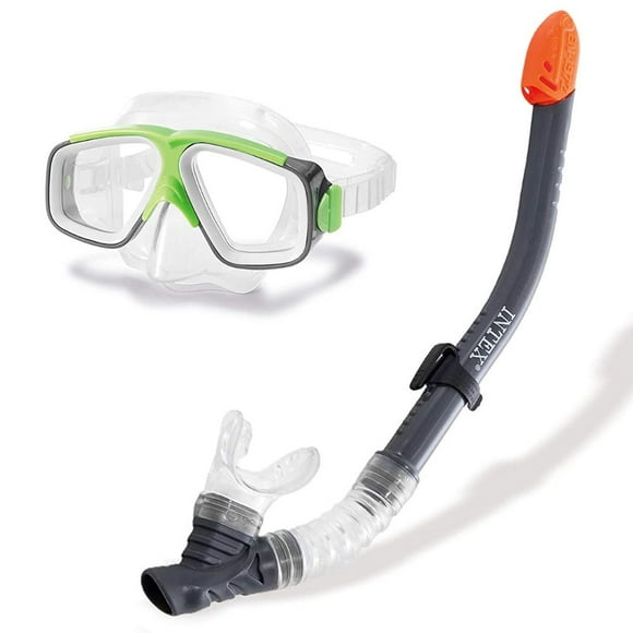 Set de Buceo Mascara Buceo + Tubo Snorkel Surf Rider Swim