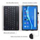 thumbnail image 4 of Funda con Teclado Bige para Lenovo Tab M10 Plus 10.6" Cuero PU, 4 of 7