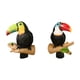 thumbnail image 1 of 2 piezas PARROT Árbol Hugger Escultura de pájaros Estatuas de jardín colgante Artesanías, decoración del árbol de pared para veranda, área al aire lib, 1 of 5