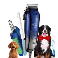 Kit Peluquería Canina Saeday Máquina Corta Pelo Con Maletín