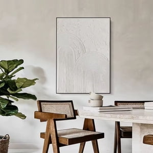 Santú Home & Deco - Cuadro Textura Acrílico Arte Minimalista 70X50Cm