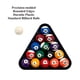 thumbnail image 3 of Juego de bolas de pool Barrington Billiards de 57 mm, resina duradera, 3 of 6