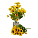 thumbnail image 1 of Ramo flores artificiales girasoles 39 cm, 1 of 3