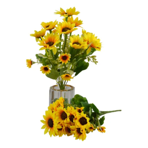 Genérico - Ramo Flores Artificiales Girasoles 39 Cm