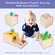 thumbnail image 3 of Kit de juego de madera Adena Montessori 4 en 1 con permanencia de objetos, 3 of 9