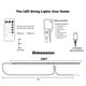 thumbnail image 2 of Guirnalda de luces navideñas Dazzle Bright 1000 LED, 100 m, 2 of 3