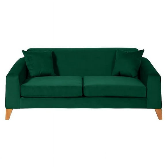 Sofá Finland 3C Felpa Verde