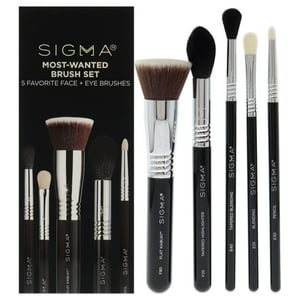 Sigma - Set De Brochas Most Wanted De Para Mujer - Brocha De 5 Piezas