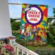 thumbnail image 5 of Chuck E. Cheese-bandera de jardín temática. Regalo perfecto para fans, amigos y familiares, ideal para actividades al aire libre y decoración de fiestas.28CM*45CM, 5 of 5