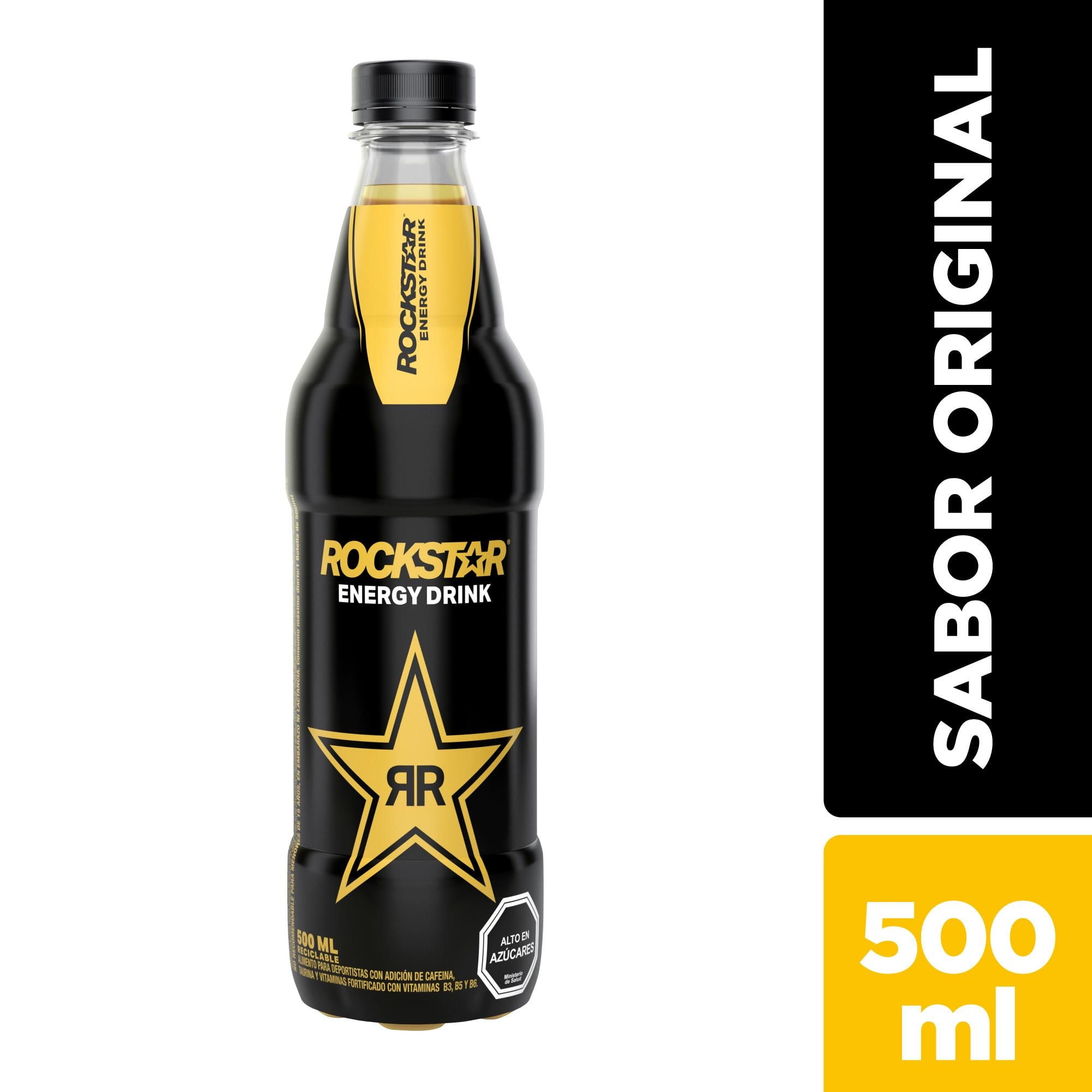 Bebida Energética Energy Drink Botella 500 ml Rockstar
