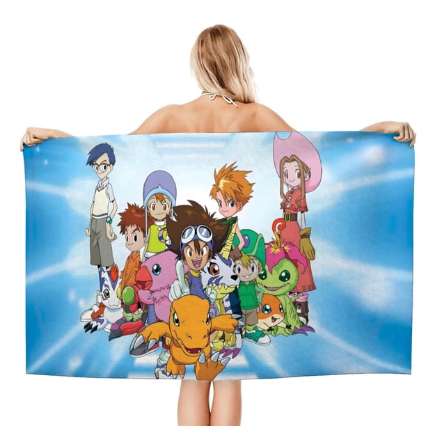 Digital Monster Toalla de playa de secado rápido con diseño temático, regalo para mujeres y niñas, ideal para cumpleaños, fans, amantes de la música, uso en la playa o al aire libre,78*160cm