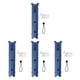 thumbnail image 2 of 4 Uds. Bastidores Para Cañas De Pescar, Soportes Para Cañas De Pescar Profesionales Ligeros, Color Azul, 2 of 3