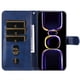 thumbnail image 4 of Funda con Cremallera para Xiaomi Poco F5 Pro, Carcasa Cartera de Cuero PU con Soporte y Tarjetero, 4 of 6