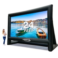 Pantalla De Proyector Inflable Lvaostt 24 Pies Con Ventilador
