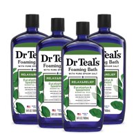 Dr Teal'S - Baño Espumoso Dr. Teal'S Relax & Relief Eucalyptus, 1 Litro (X4)