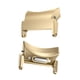 thumbnail image 5 of Conector De Banda Adaptador De Conexión Reemplazable Para Samsung Galaxy Watch 4 5 6 Dorado, 5 of 5