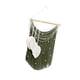 thumbnail image 4 of Arte Colgante De Pared De Macramé Con Borlas Trenzadas Para Fondo De Boda, Habitación Infantil, Color Verde, 4 of 5