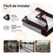 thumbnail image 3 of Lona transparente impermeable con ojales de 4x6mts para exteriores, camping, plantas, jardín, gallinero, arena para gatos, 3 of 8